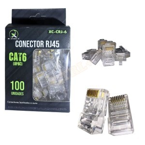 CONECTOR RJ45 CAT6 UNIDADE