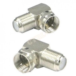 ADP. COAXIAL 90° MACHO /  FÊMEA